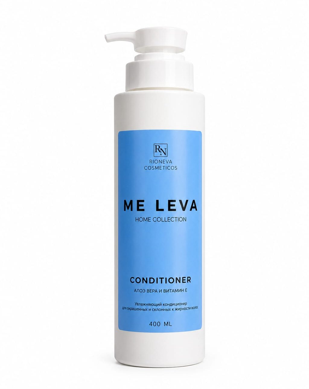 ME LEVA home collection Кондиционер (Conditioner) увлажняющий для смешанных и склонных к жирности волос АЛОЭ ВЕРА и ВИТАМИНЫ А+Е 400ml