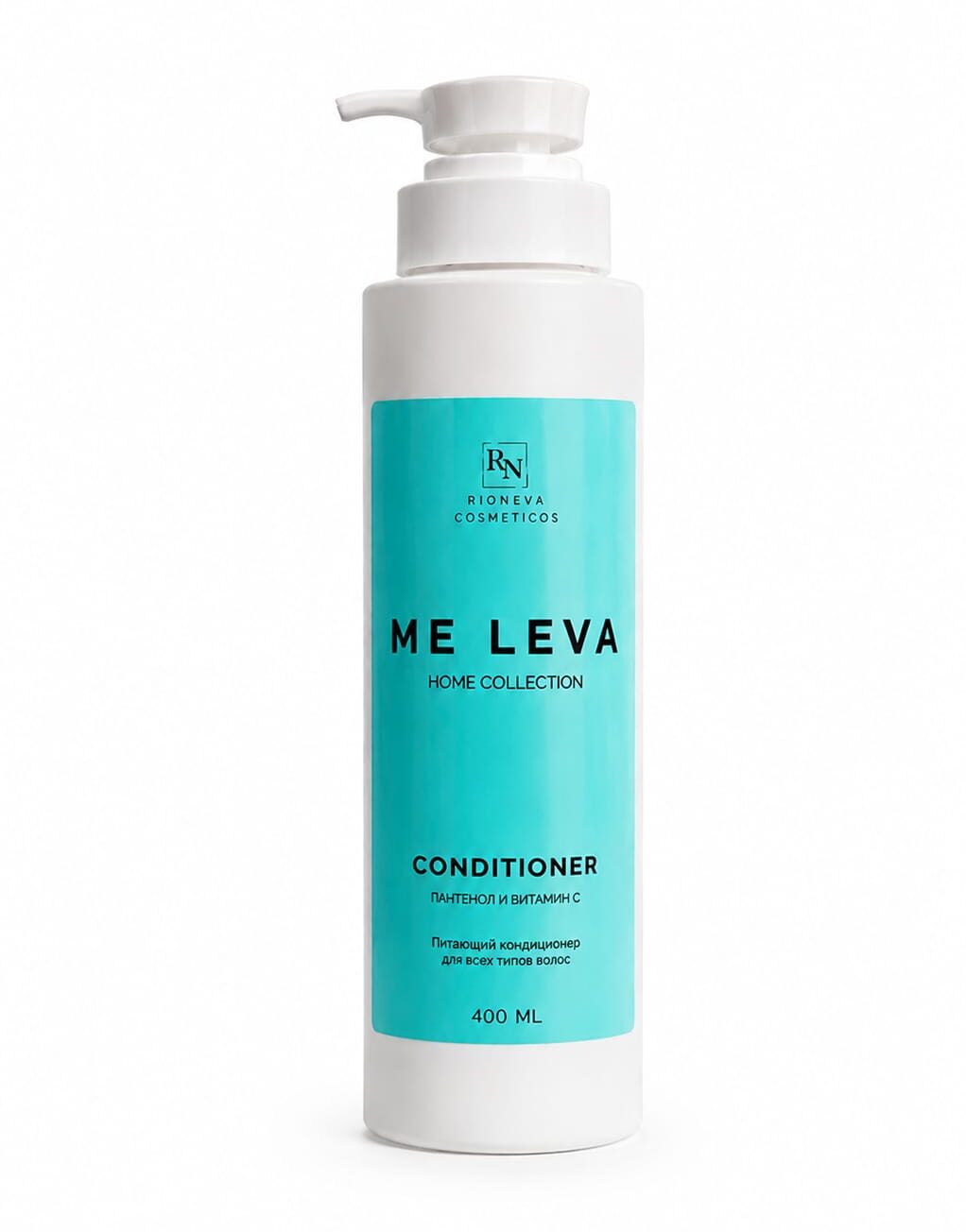 ME LEVA home collection Кондиционер (Conditioner) питающий для всех типов волос ПАНТЕНОЛ и ВИТАМИН C 400ml